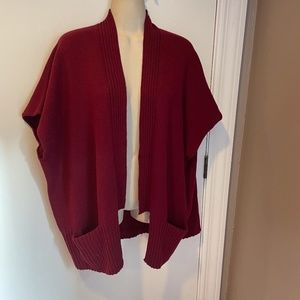 Eskandar oversized wool sleeveless sweater